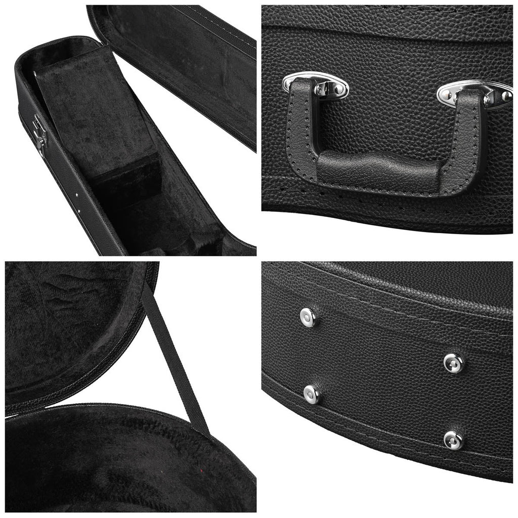 Yescom Acoustic Guitar Case (Stand & Straps Optional Add-on)