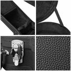 Yescom Lockable Electric Guitar Hard-Shell Case Les Paul Style Wood