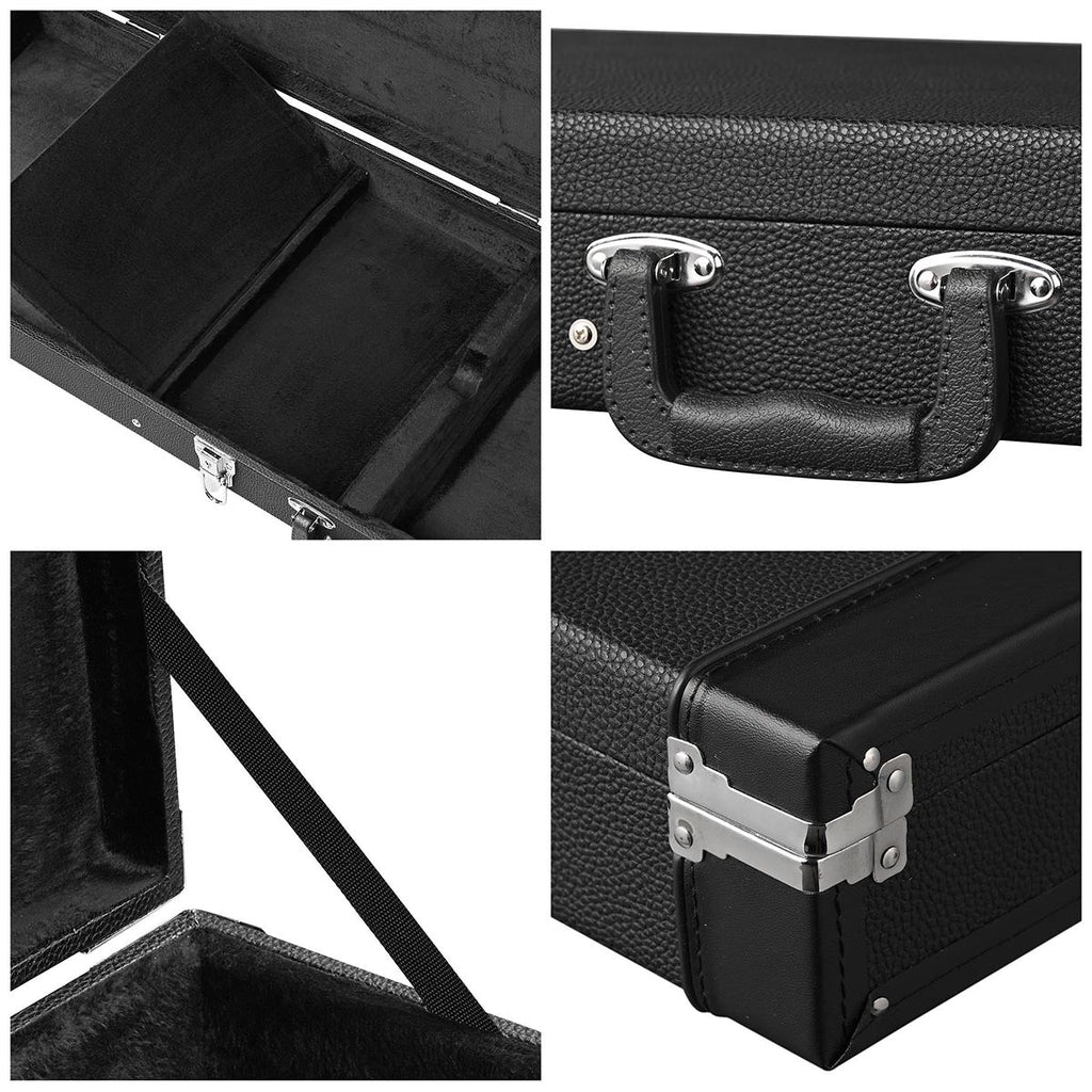 Yescom Lockable Universal Electric Bass Guitar Hard-Shell Case 48x15 in