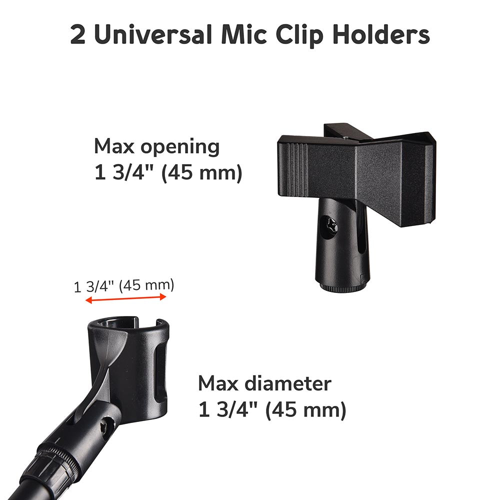Yescom Microphone Boom Stand and Adjustable Tripod