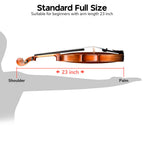 Yescom Full Size Violin Advanced Student Fiddle w/ Bow Case Set A