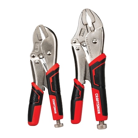 Locking Pliers Set Fast Release,2 pc