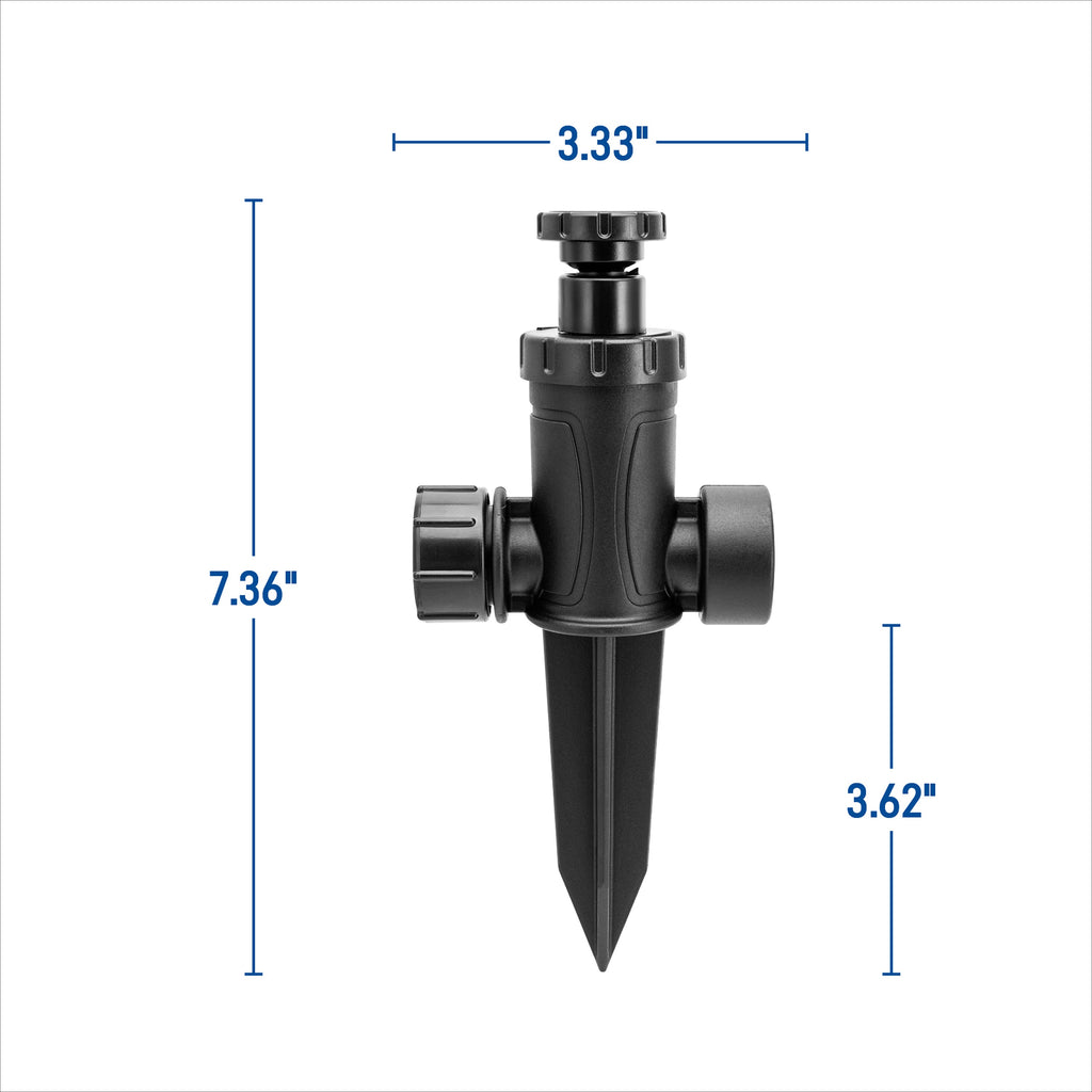 Adjustable Pattern Spot Sprinkler on Spike 29807