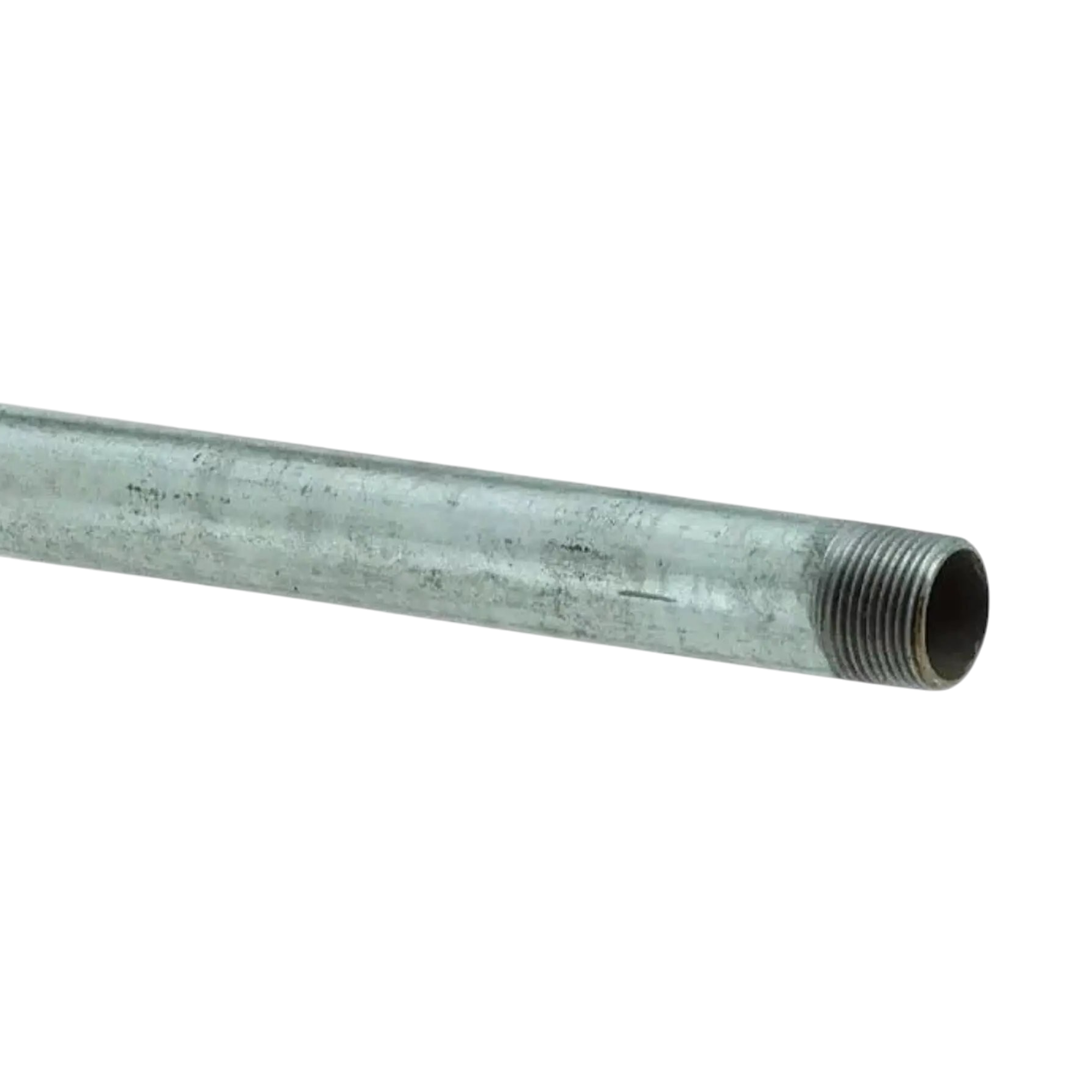 2 Inch 24 Ft Galvanized Steel Schedule 40 Pipe