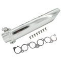 Silver Billet Forward Facing Intake Manifold 90mm Throttle Body for 2JZGE 2JZ-GE 2JZ GE