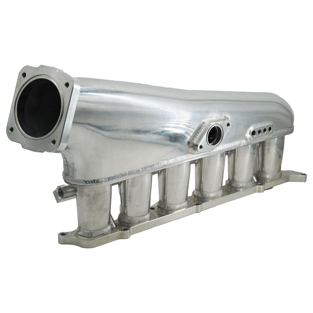 2JZ GTE Billet Intake Manifold Fuel Rail Throttle Body 90mm TB Supra 2J Swap 2JZ