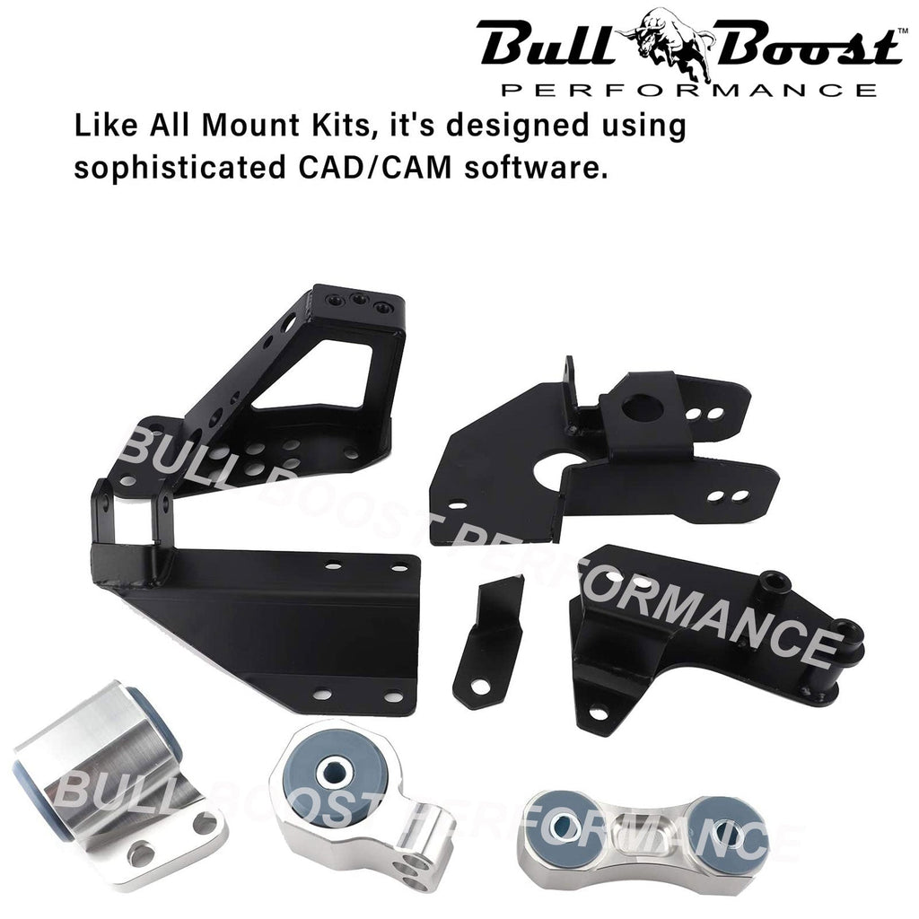 Motor Engine Mounts EF K Series Swap Kit For 1988-1991 Civic CRX EFK2 70A K20 K24