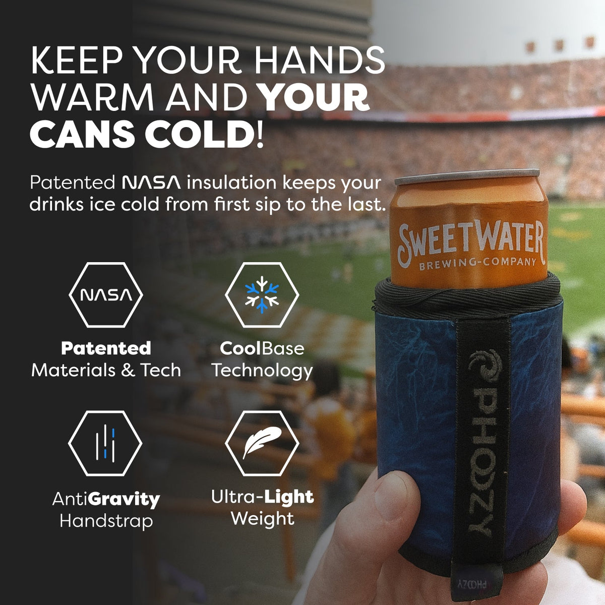 Drink Capsule - Keeps Drinks Cold 10X Longer