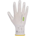 Cut Protection Gloves,White,10",PR