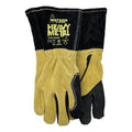 2780 Welding Gloves, Gauntlet Cuff, Inset Thumb, Standard Cowsplit, M, 1 PR