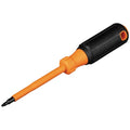 InsulSquareScrewdriver,Sq,#1,Blc,Round
