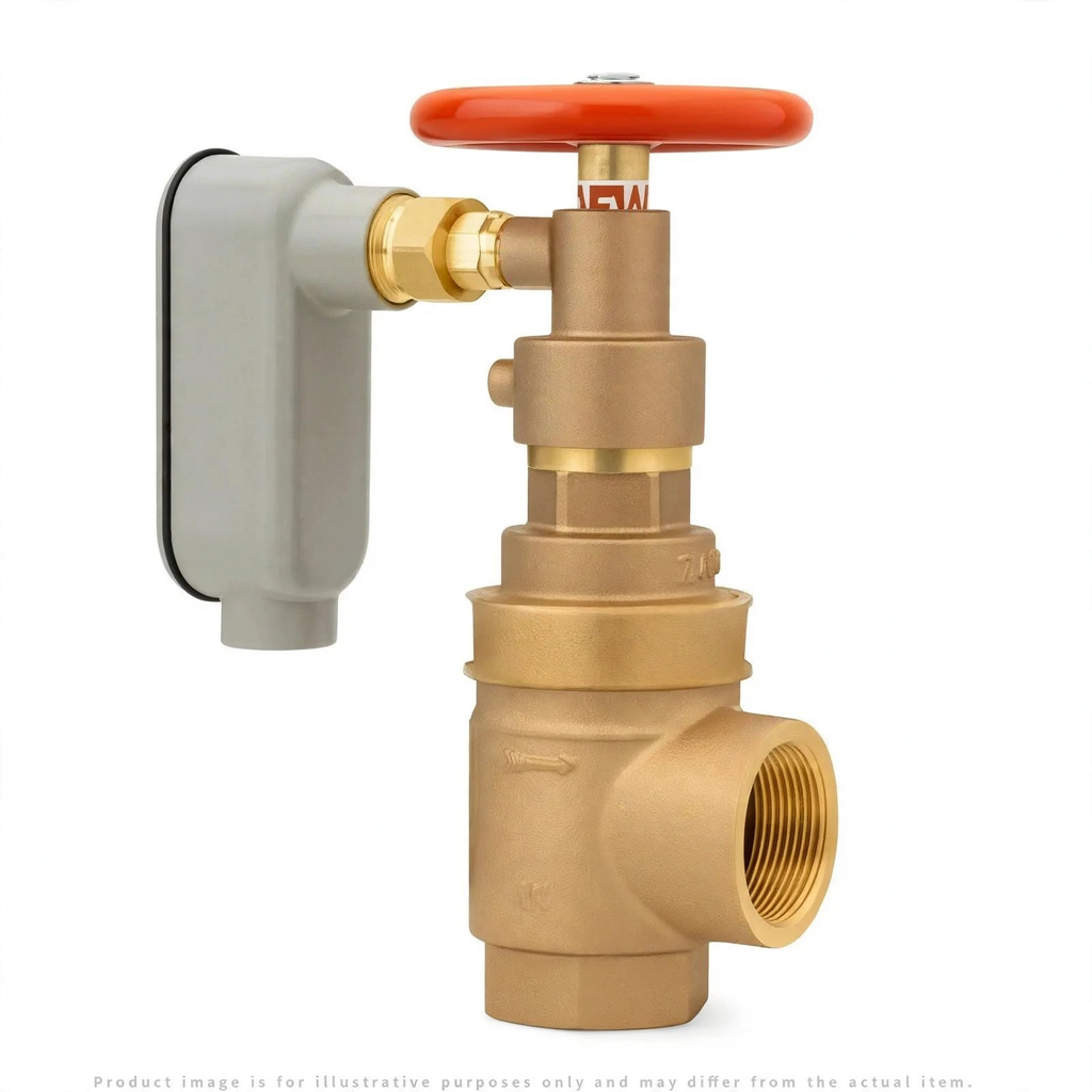 2" Reduced Pressure Valve Tamper Shutoff for Safety Systems