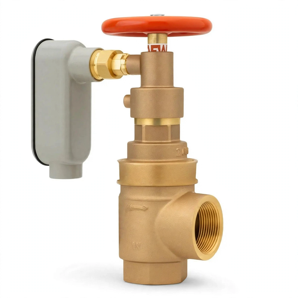 2" Reduced Pressure Valve Tamper Shutoff for Safety Systems