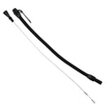 Billet Aluminum JZ Engine Steel Braided Oil Dipstick 1JZ 2JZ Lexus GS SC 300 US