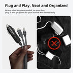 3-in-1 Power Cable for Starlink Mini | Car + USB-C + DC Input | 2M-5M