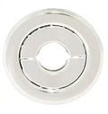 3-Pc 1/2" Recessed Split Escutcheon White Color