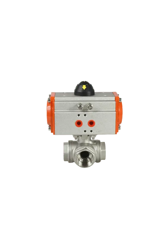 3-Way Globe Valve 1/4" Efficient Flow Control
