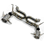 Stainless Straight Pipe Exhaust System for Ferrari 488 GTB Spider Pista