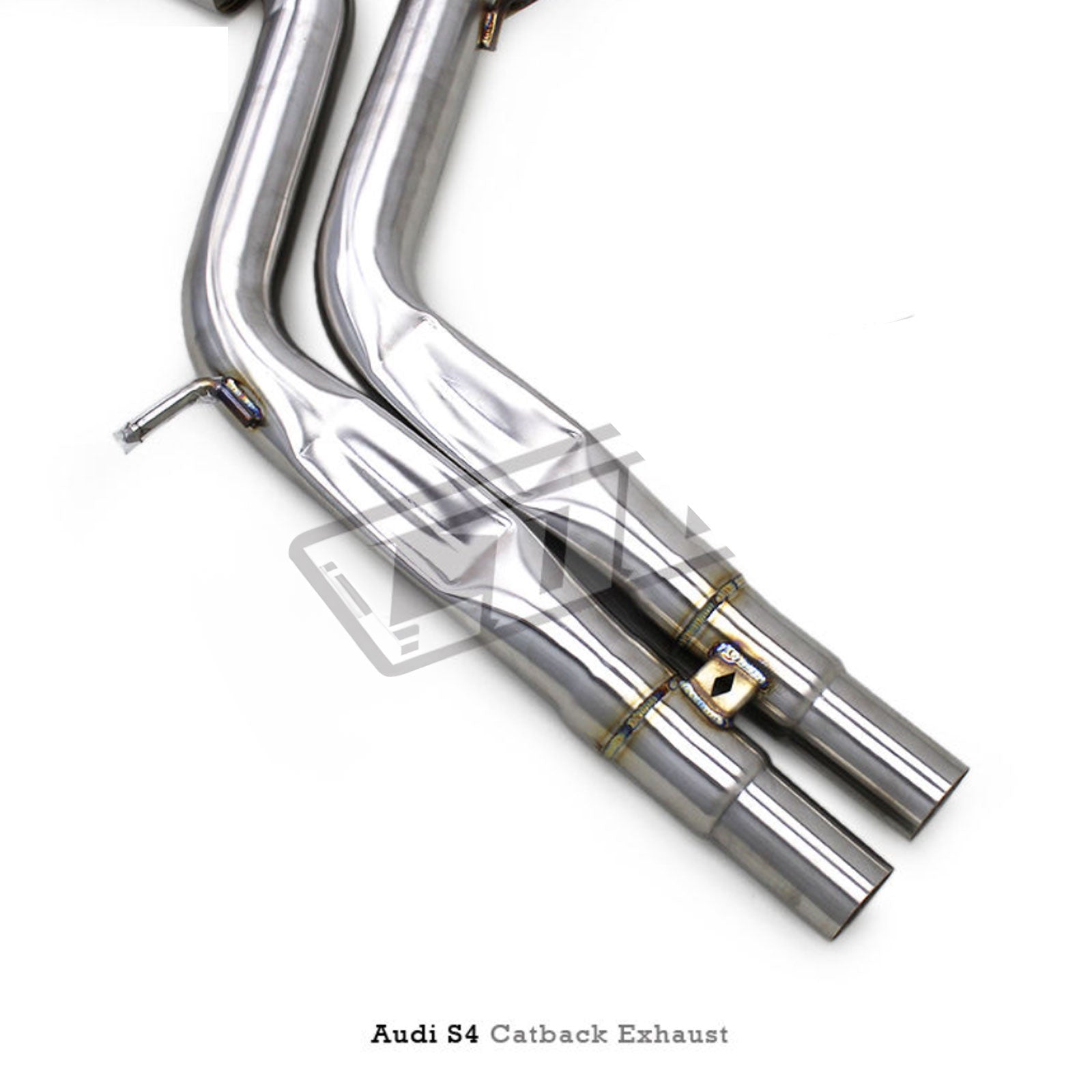 Stainless Valved Catback Exhaust System for Audi B8 B8.5 S4 S5
