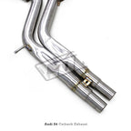 Stainless Valved Catback Exhaust System for Audi B9 S4 S5