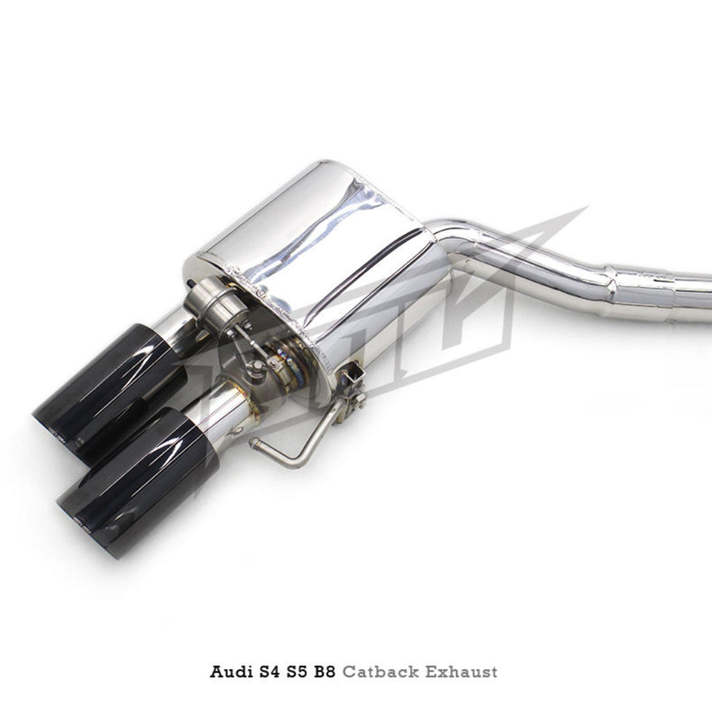Stainless Valved Catback Exhaust System for Audi B9 S4 S5