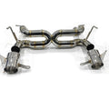Stainless Straight Pipe Exhaust System for Ferrari 488 GTB Spider Pista