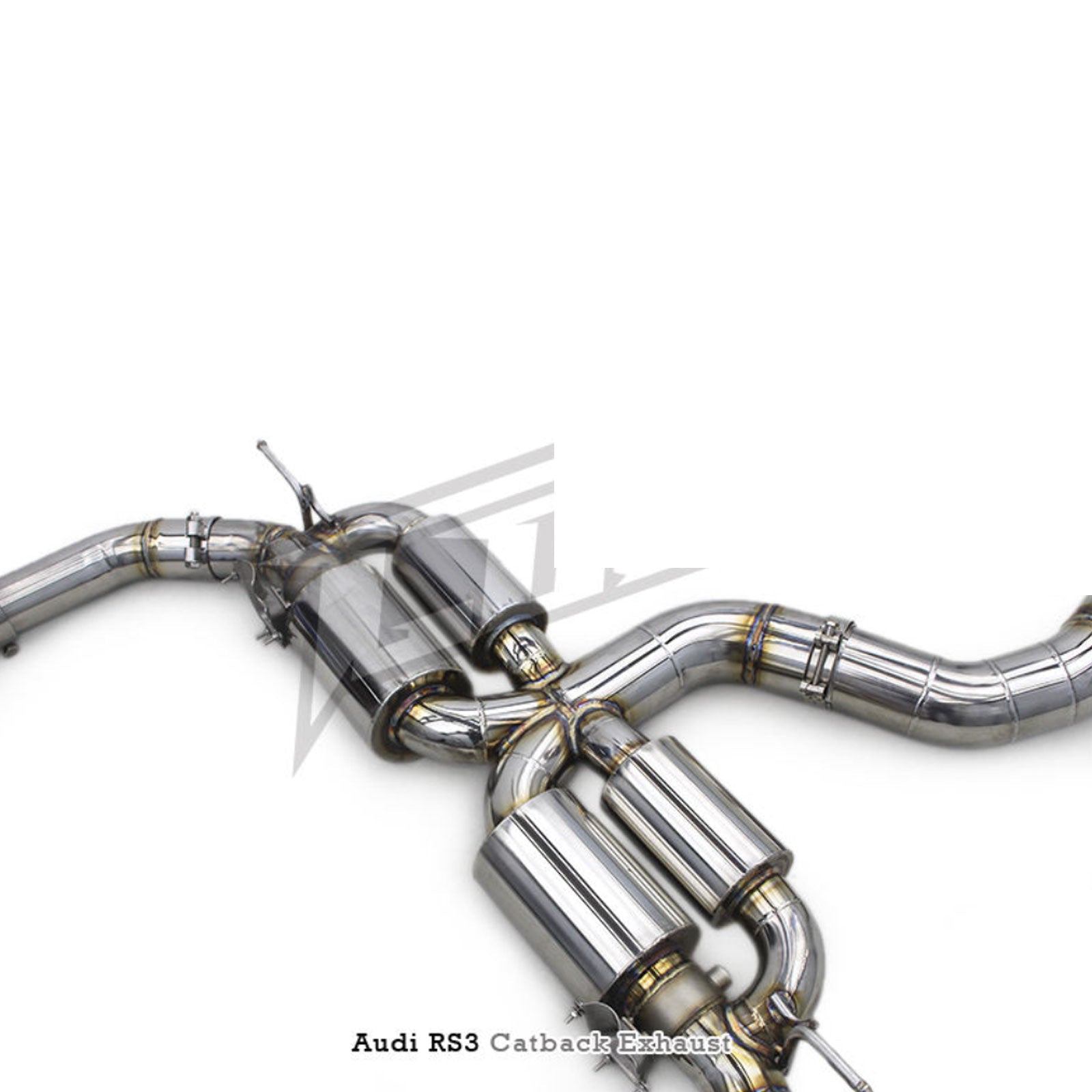 Stainless Valved Catback Exhaust System for Audi RS3 TTRS 2.5T