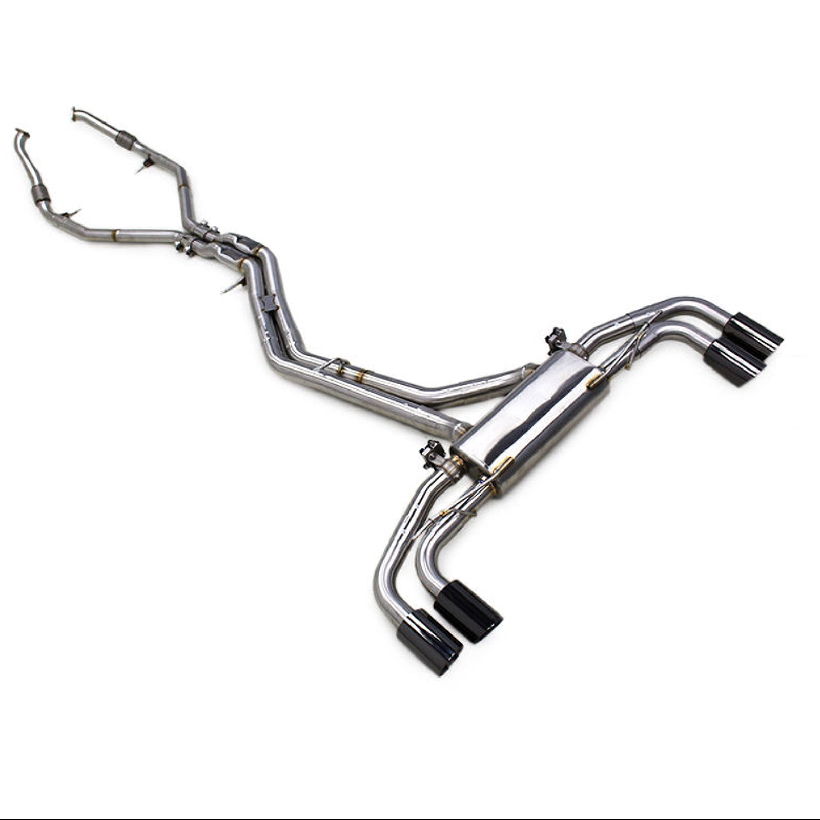T304 Stainless Valved Catback Exhaust System for Audi Q8 RSQ8 4.0T