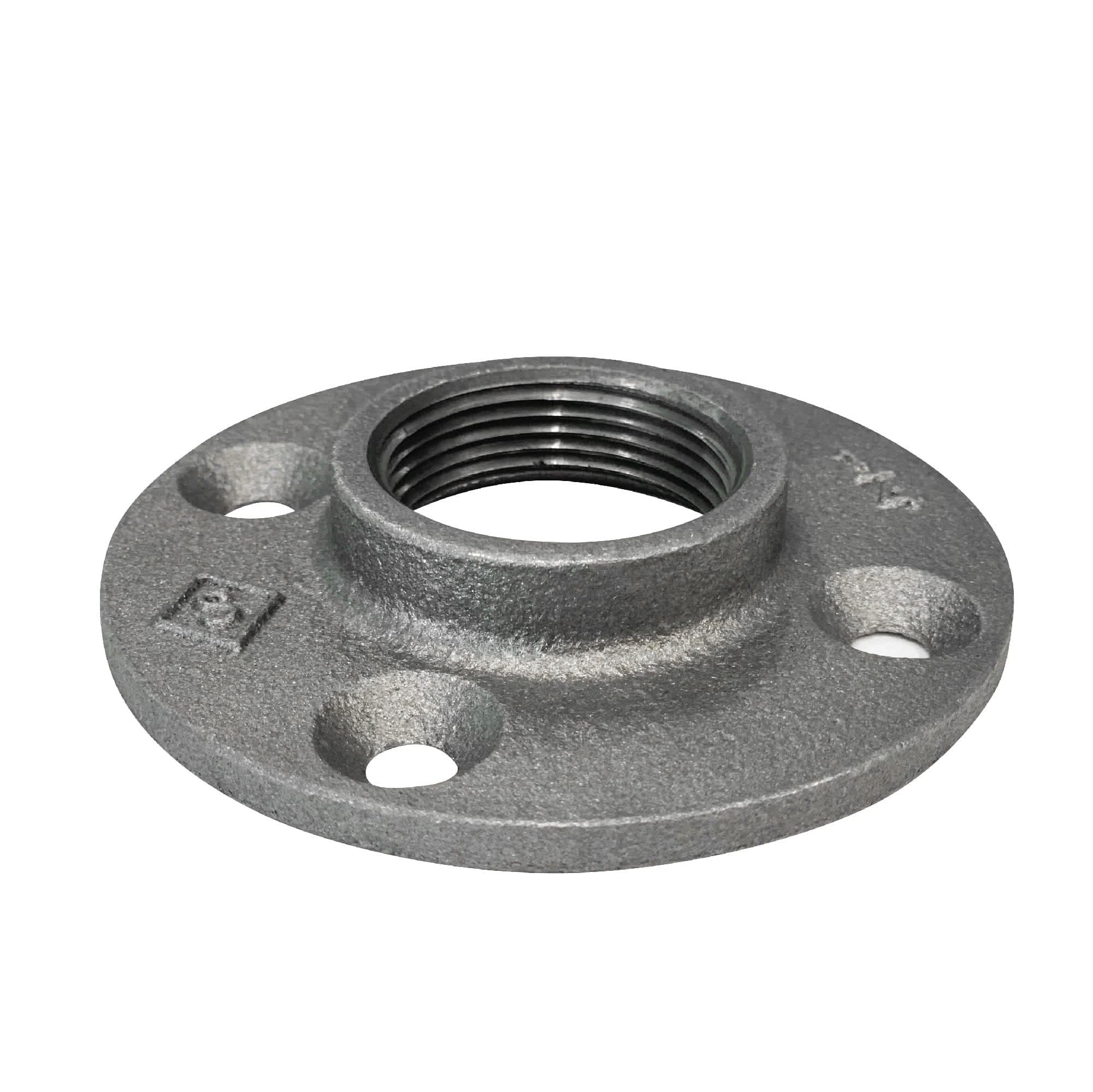 1/4 in. Black Floor Flange