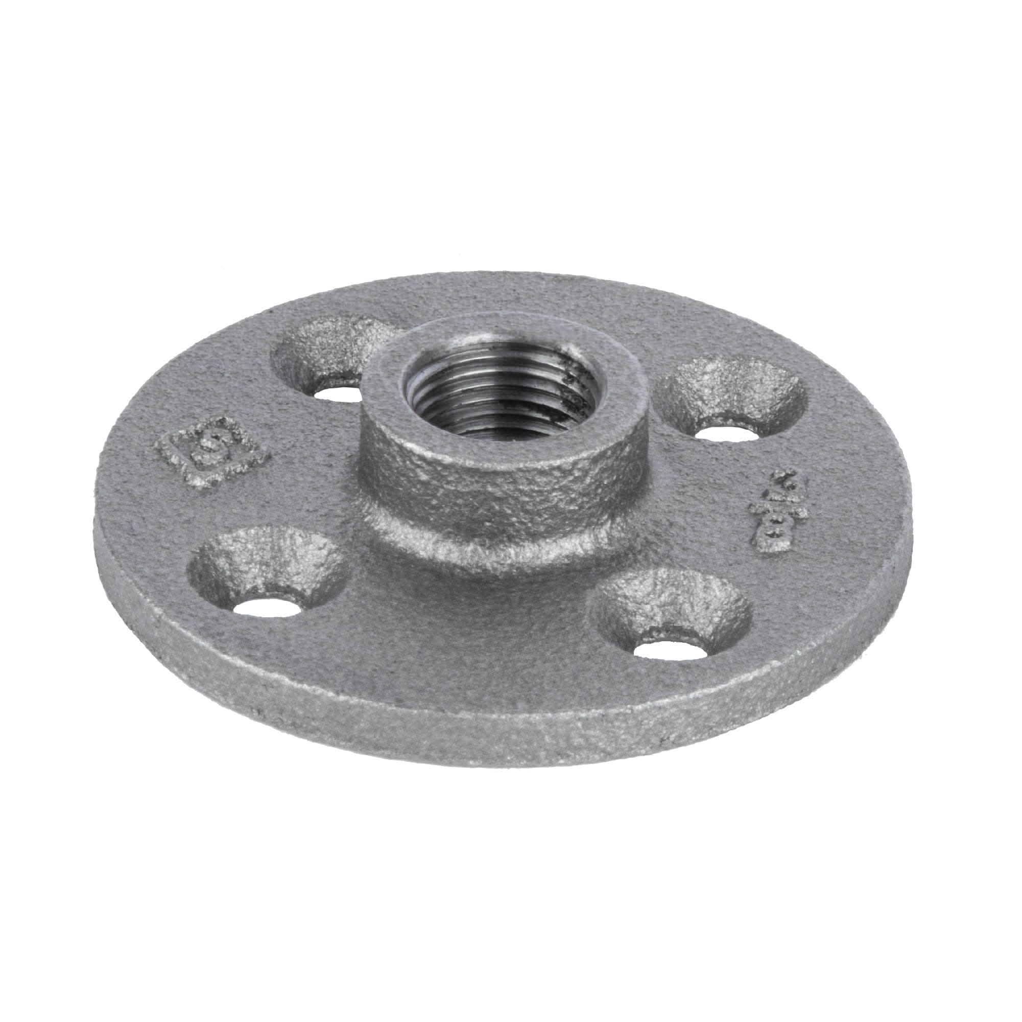 3/8 in. Black Floor Flange