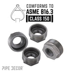 1 1/2 in. x 1 1/4 in. Black Bushing