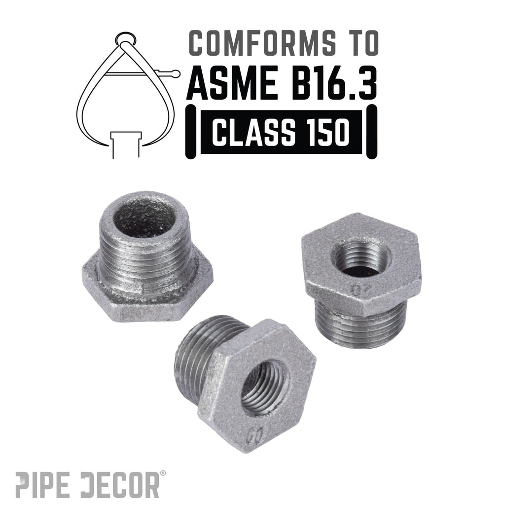 3/4 in. x 1/4 in. Black Bushing
