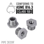 3/4 in. x 1/8 in. Black Bushing