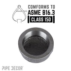 1 1/4 in. Black Cap