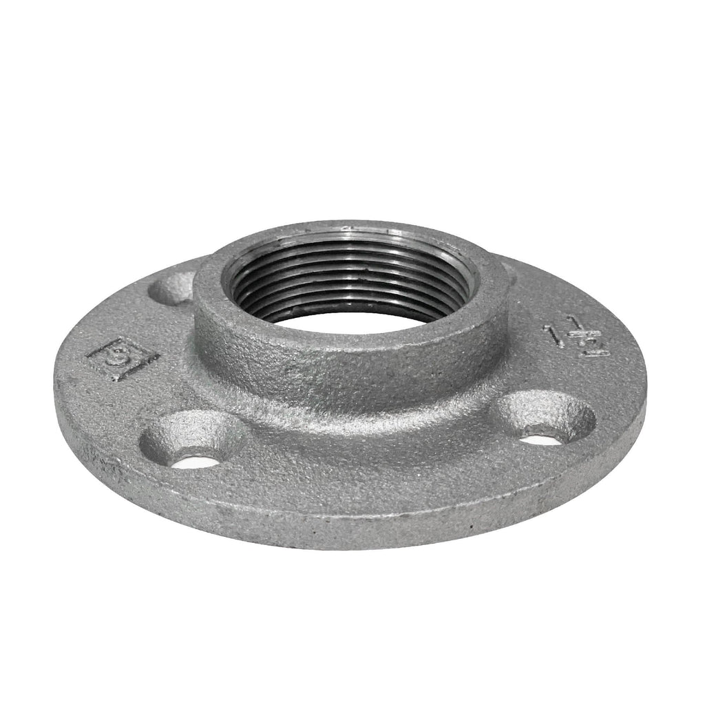 1 1/2 in. Black Floor Flange