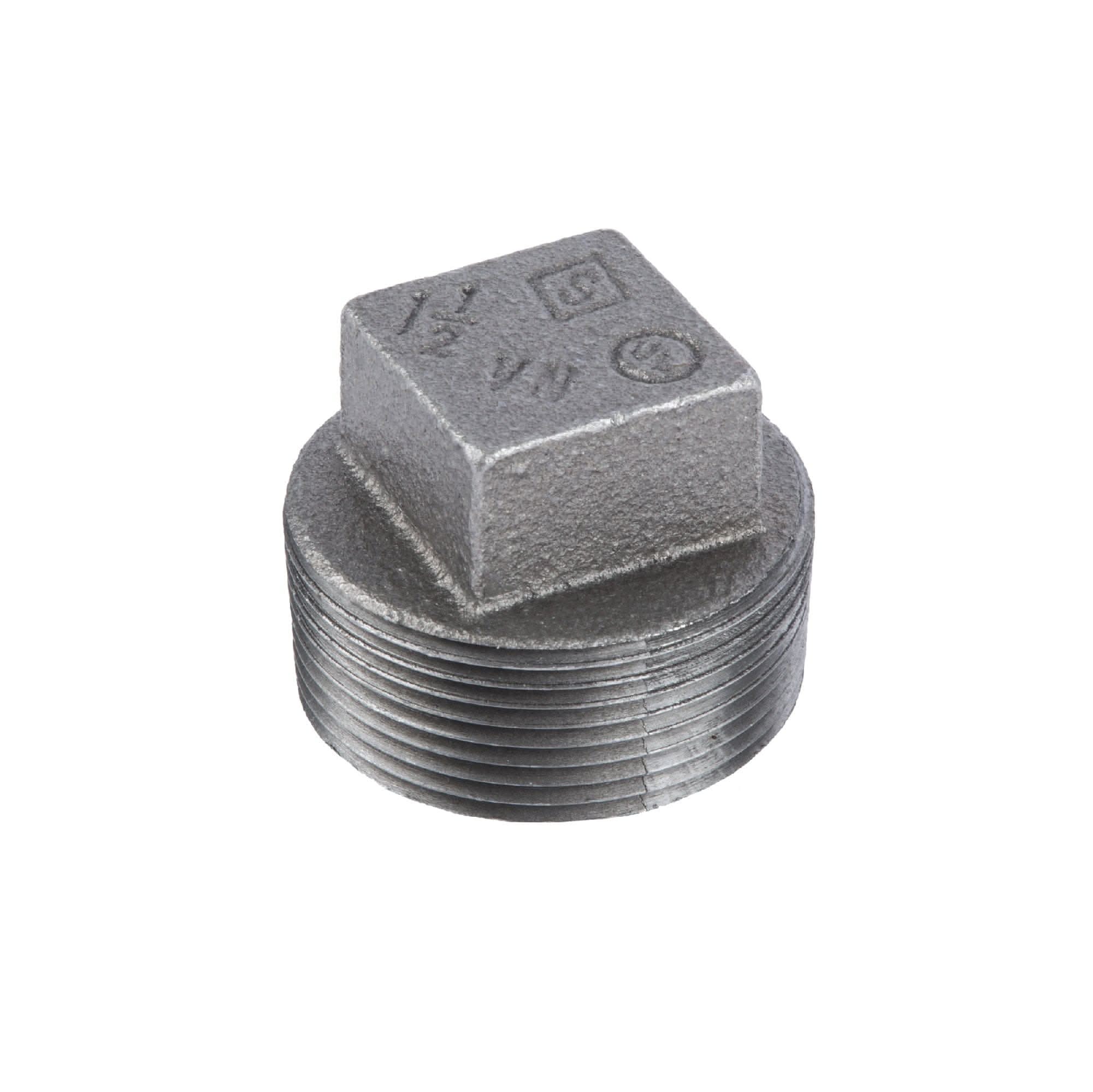 1 1/2 in. Black Plug