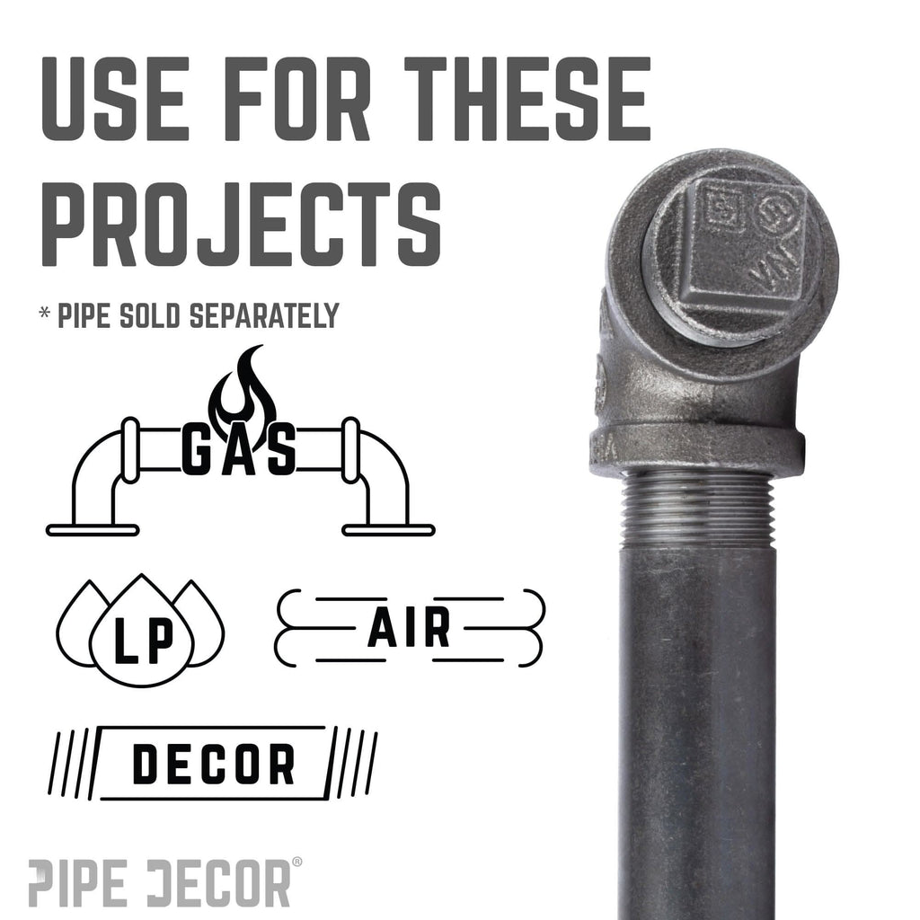 1/4 in. Black Plug