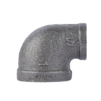 1 in. x 1/2 in. Black Reducing Elbow