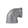 1/2 in. x 3/8 in. Black Reducing Elbow