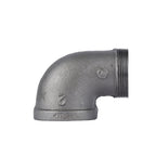 2 in. Black 90 Degree Street Elbow