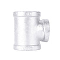 1 1/4 in. x 1 1/4 in. x 3/4 in. Galvanized Iron Reducing Tee