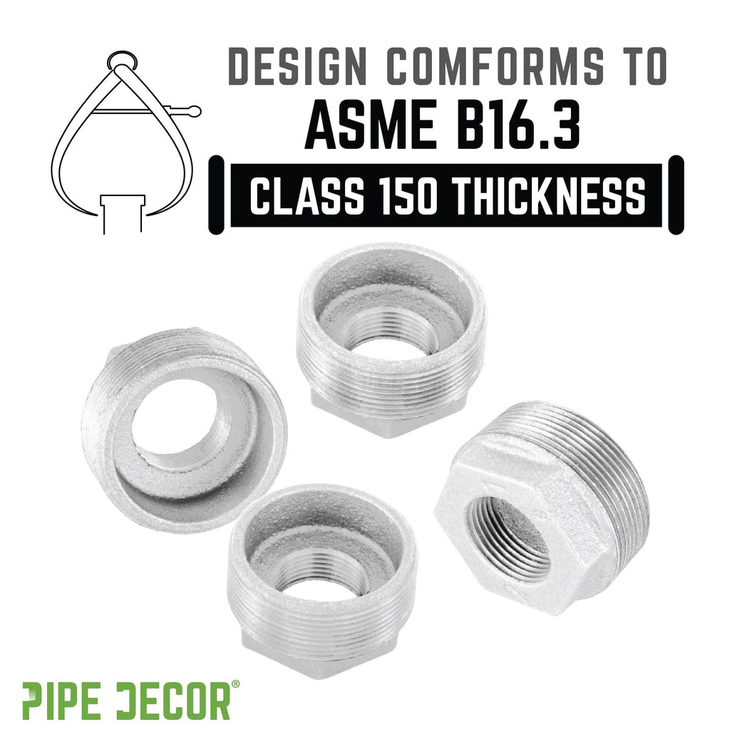 1 1/4 in. x 1/2 in. Galvanized Iron Bushing