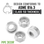 2 in. x 1/2 in. Galvanized Iron Bushing