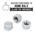 1/2 in. Galvanized Iron Cap