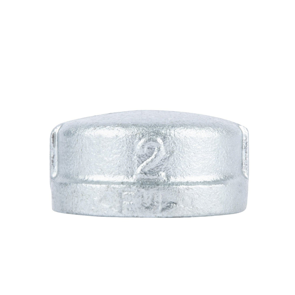 2 in. Galvanized Iron Cap