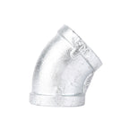 1 1/4 in. Galvanized Iron 45 Degree Elbow