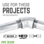 3/4 in. Galvanized Iron 45 Degree Elbow