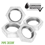2 in. Galvanized Iron Locknut