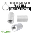 1 1/2 in. Galvanized Steel Merchant Coupling