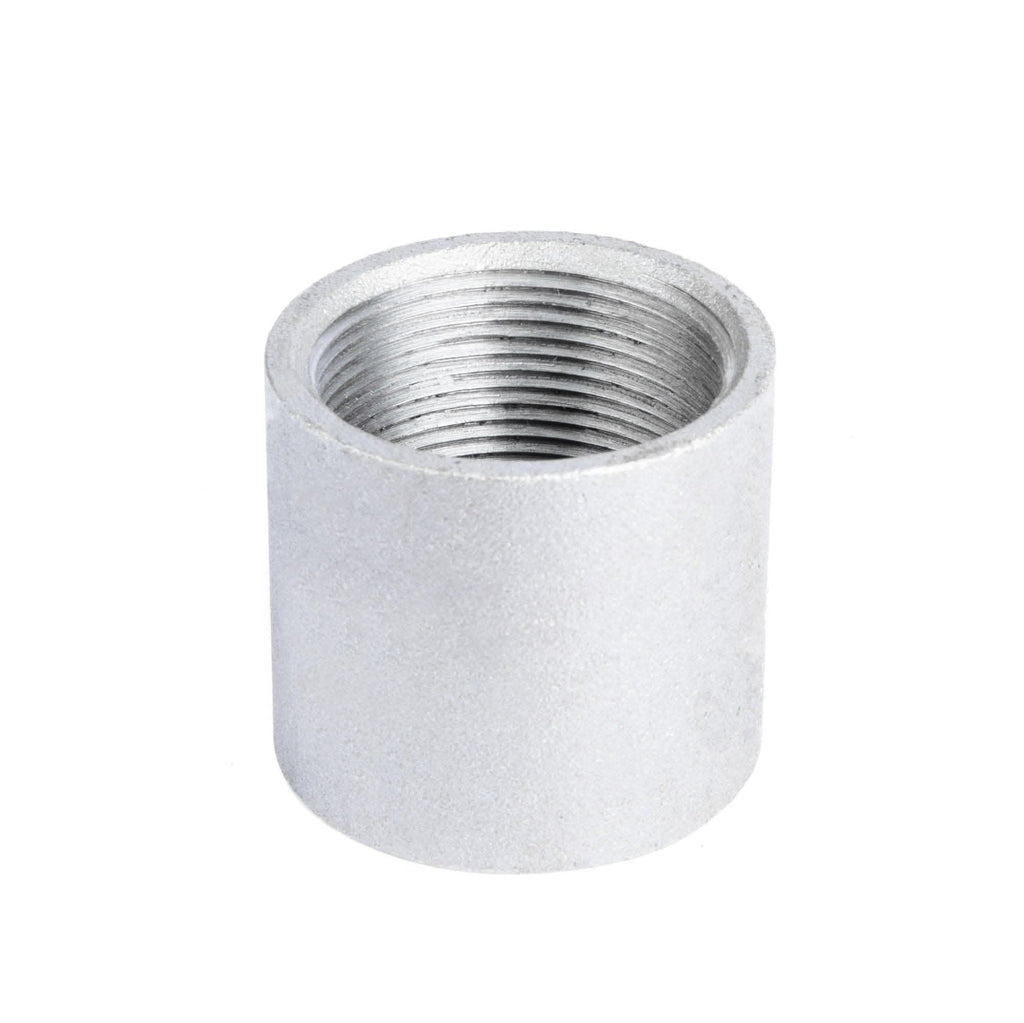 1 1/4 in. Galvanized Steel Merchant Coupling